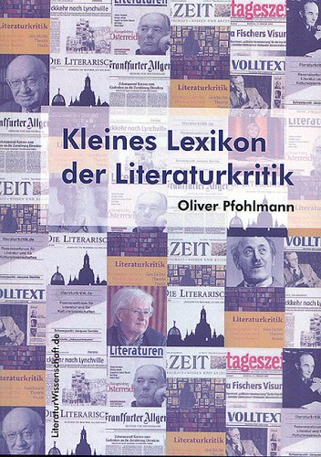 Kleines Lexikon der Literaturkritik von LiteraturWissenschaft.de